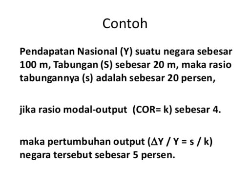 Pendapatan Nasional adalah : Contoh Soal + Pembahasan