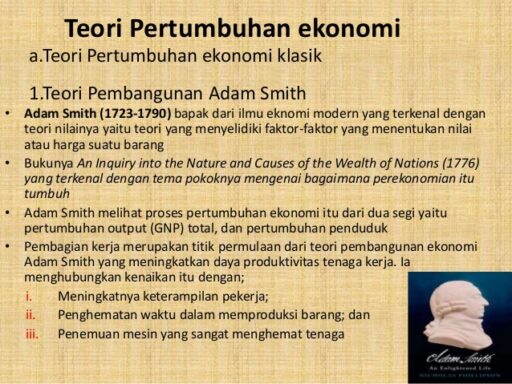 Teori Pertumbuhan dan Pembangunan Ekonomi Klasik