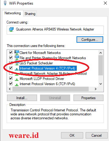Cara Memperbaiki Wifi Palang Kuning