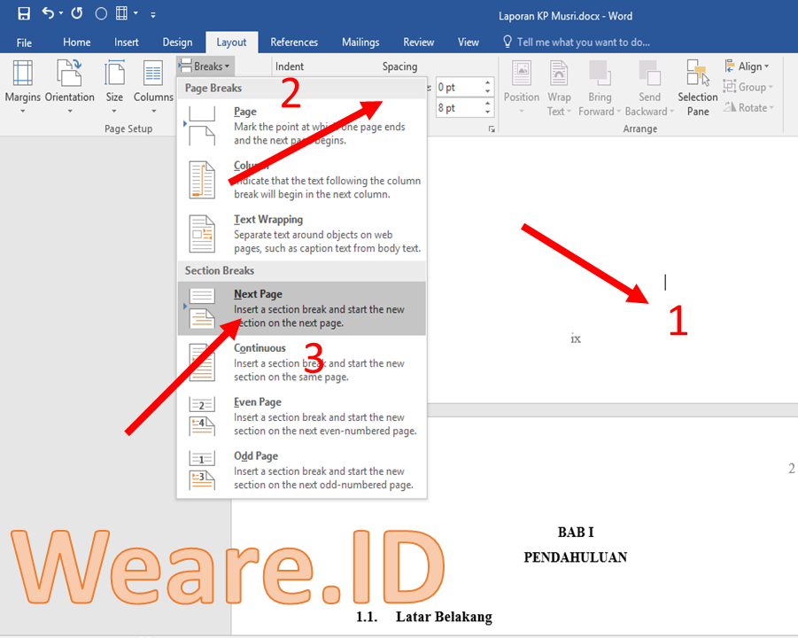 Cara Membuat Daftar Isi di Microsoft Word dengan Mudah 5 Cara Membuat Daftar Isi di Microsoft Word dengan Mudah