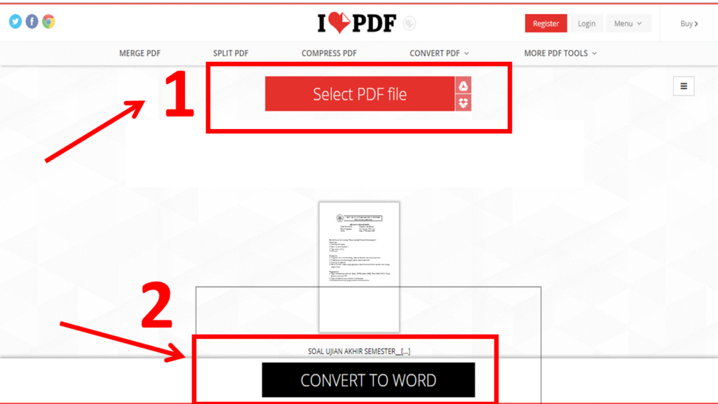 PDF to Word