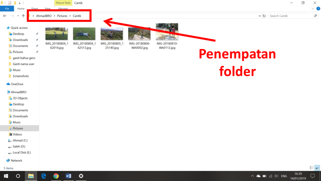 Mengganti Walpaper Komputer