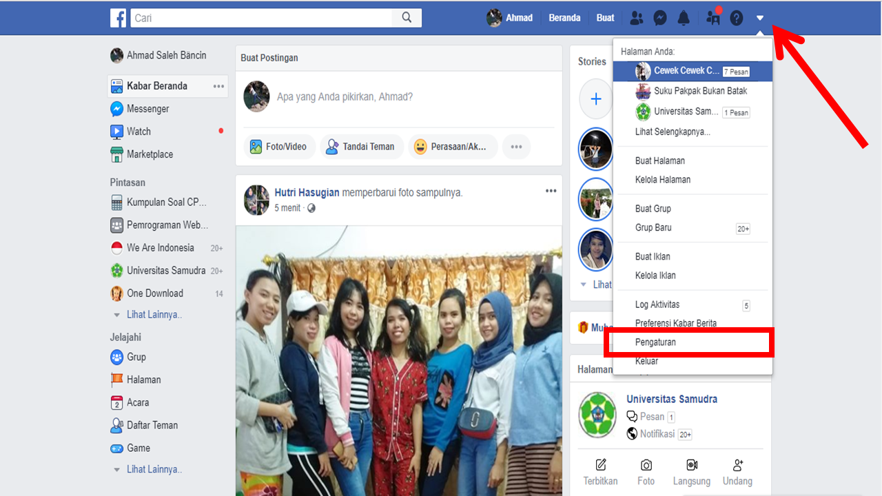 Cara Memblokir Akun Facebook Teman atau Orang Lain