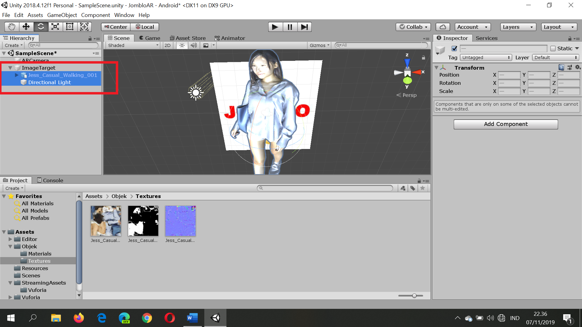 Cara Membuat Augmented Reality (Unity + Vuforia 100% Berhasil)