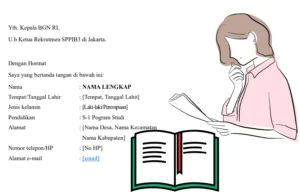 Contoh Surat Lamaran SPPI Indonesia: Peluang Menjadi ASN?